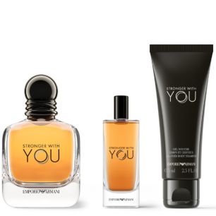 ARMANI STRONGER WITH YOU COFFRET 3 PCS POUR HOMME