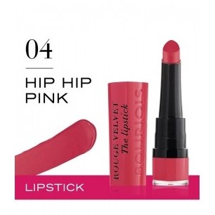 ROUGE MAT HYDRATANT BOURJOIS Lipstick Rouge Velvet 04 Hip Hip Pink DE BOURJOIS BOURJOIS - 1