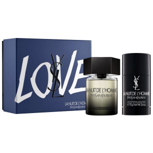 Coffret eau de toilette YVES SAINT LAURENT LA NUIT DE L'HOMME  100ml Yves Saint Laurent - 1