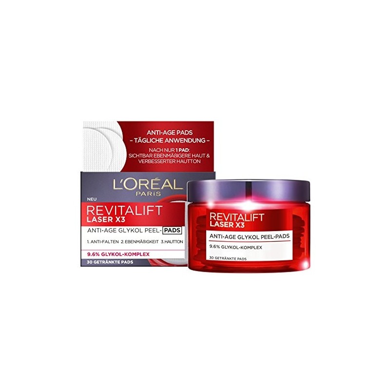 Disques Peeling Anti Age L'Oréal REVITALIFT LASER L'Oréal - 1