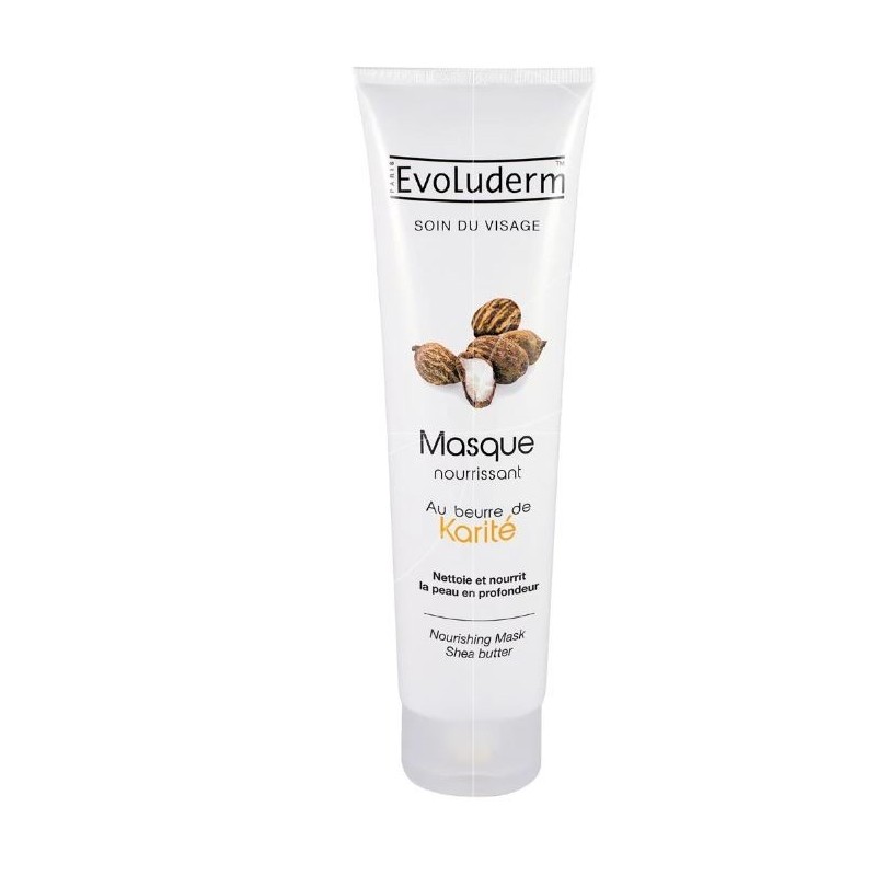 masque nourrisant evoluderm AU BEURRE DE KARITÉ evoluderm - 1