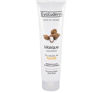 masque nourrisant evoluderm AU BEURRE DE KARITÉ evoluderm - 1