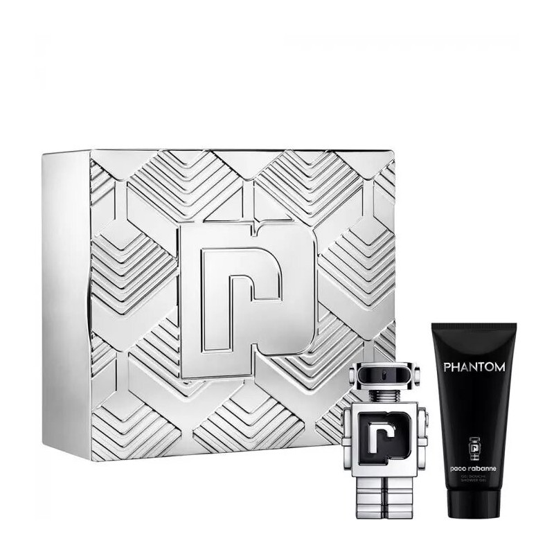 Coffret Eau de Toilette Homme PACO RABANNE PHONTOM EDT 50 ML + GEL DOUCHE 100 ML PACO RABANNE - 1