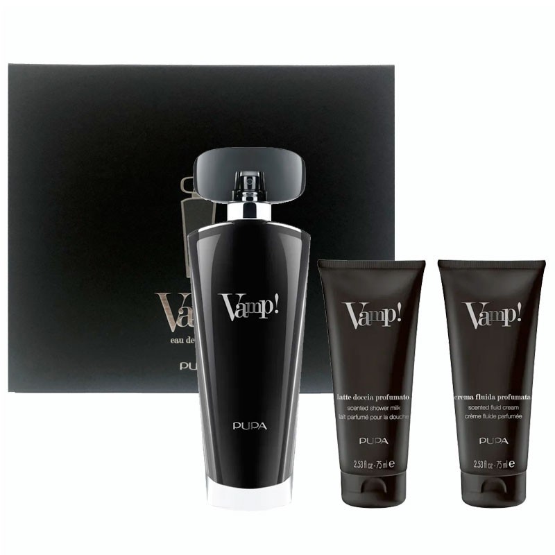 COFFRET EAU DE PARFUM FEMME PUPA VAMP BLACK 100ML PUPA - 1