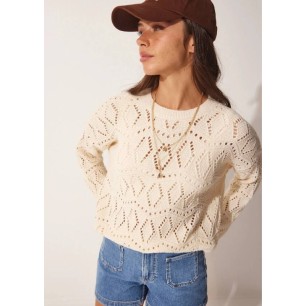 Pull Crochet Femme SH/6772 MixR - 1