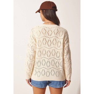 Pull Crochet Femme SH/6772 MixR - 2