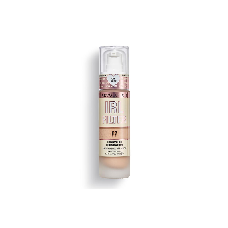 FOND DE TEINT REVOLUTION MAKEUP REVOLUTION IRL FILTER LONGWEAR FOUNDATION - REVOLUTION