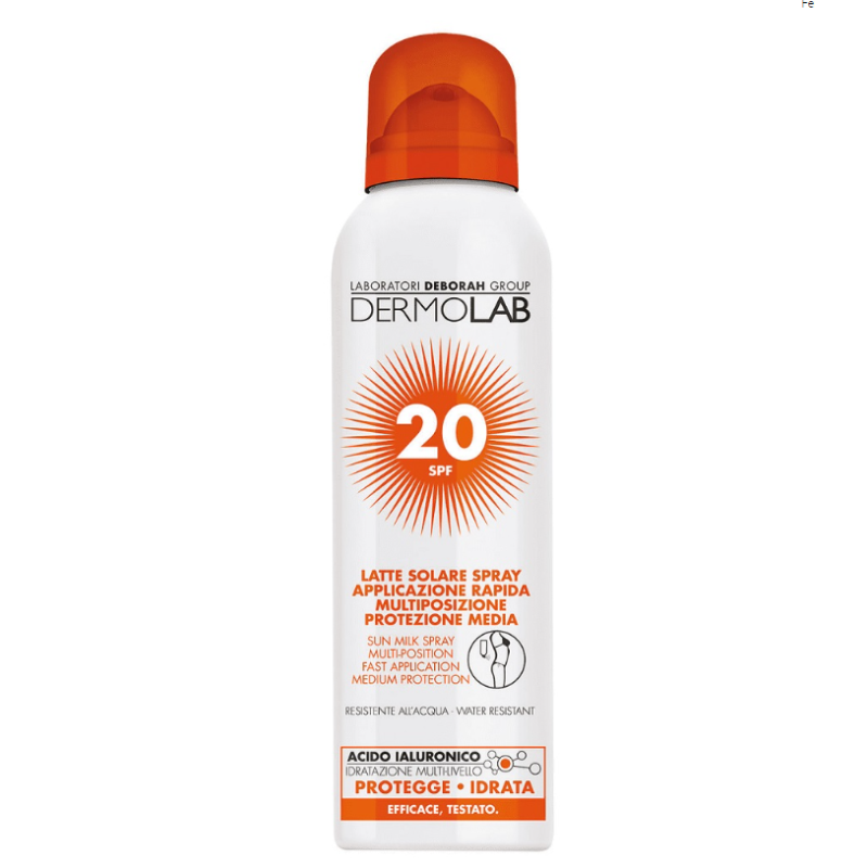 Dermolab Lait Solaire Spray Spf20 - 