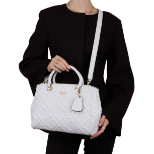 Sac à Main Femme GUESS  HWQM92 29060 WHITE LOGO - Guess