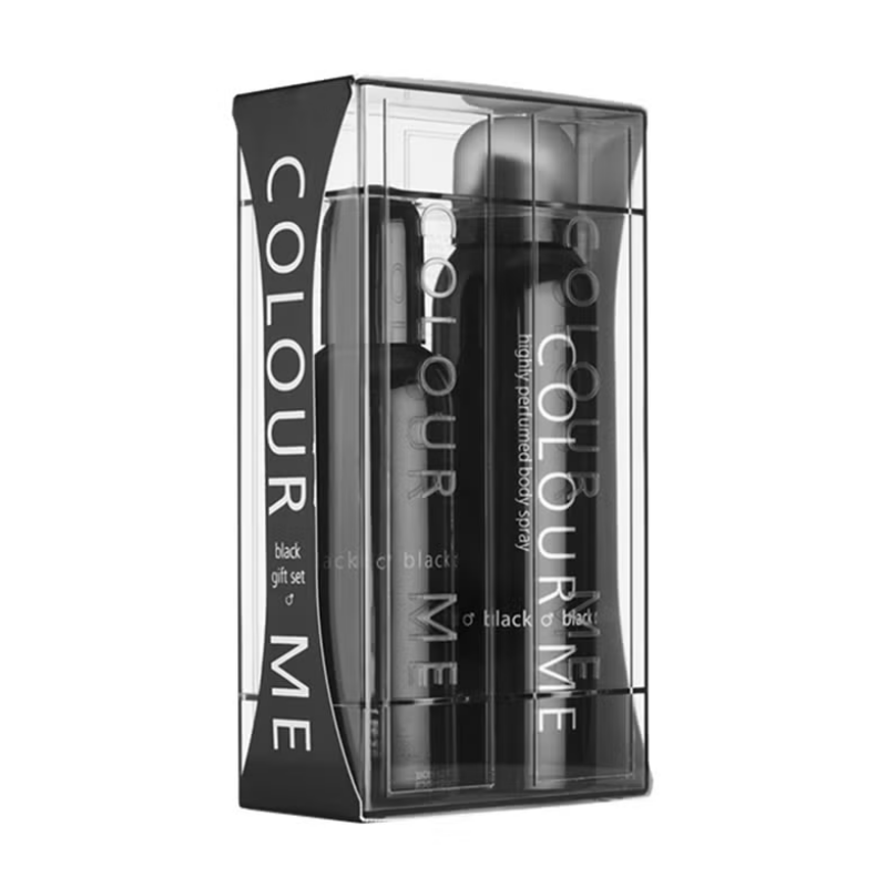 Colour Me Coffret Black Men Eau De Parfum 90Ml + Body Spray - colour me