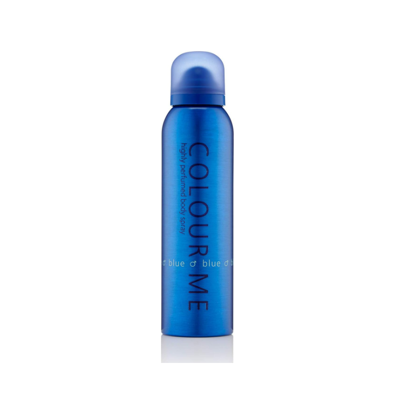 COLOUR ME Body Spray bleu for Men 150ml - colour me