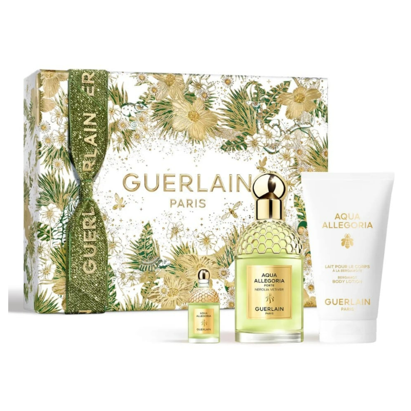 COFFRET EAU DE PARFUM FEMME GUERLAIN  AQUA ALLEGORIA NEROLIA VETIVER FORTE 75 ML - GUERLAIN