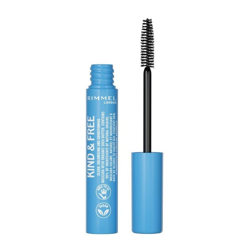 Mascara RIMMEL  KIND AND FREE 002 BROWN BLACK - Rimmel