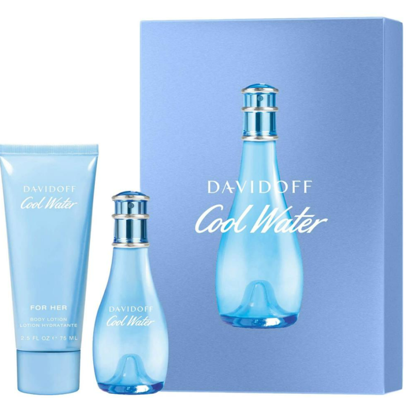 Coffret Davidoff Cool Water Woman eau de toilette - DAVIDOFF