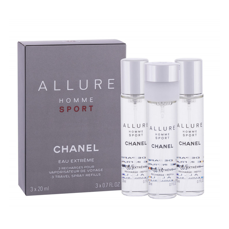 Eau de Parfum Homme CHANEL  ALLURE SPORT EAU EXTRÊME REFILL 3 X 20 ML - CHANEL