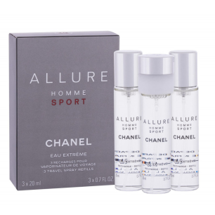 Eau de Parfum Homme CHANEL  ALLURE SPORT EAU EXTRÊME REFILL 3 X 20 ML - CHANEL