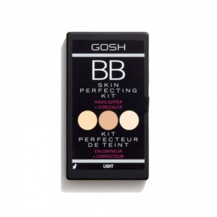 Palette GOSH BB SKIN PERFECTING KIT HIGHLIGHTER & CONCEALER 01 LIGHT - GOSH