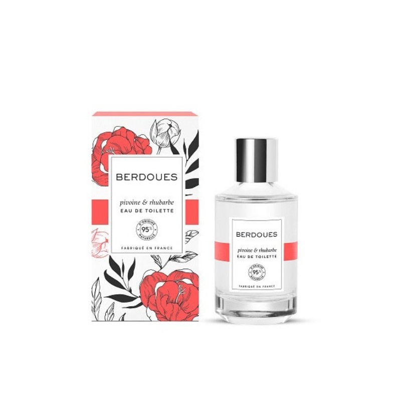 Eau de Toilette Femme BERDOUES  PIVOINE & RHUBARBE 100ML - BERDOUES