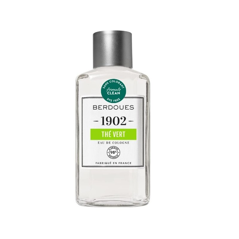 eau de Cologne unisexe BERDOUES  GREEN TEA 245 ML - BERDOUES