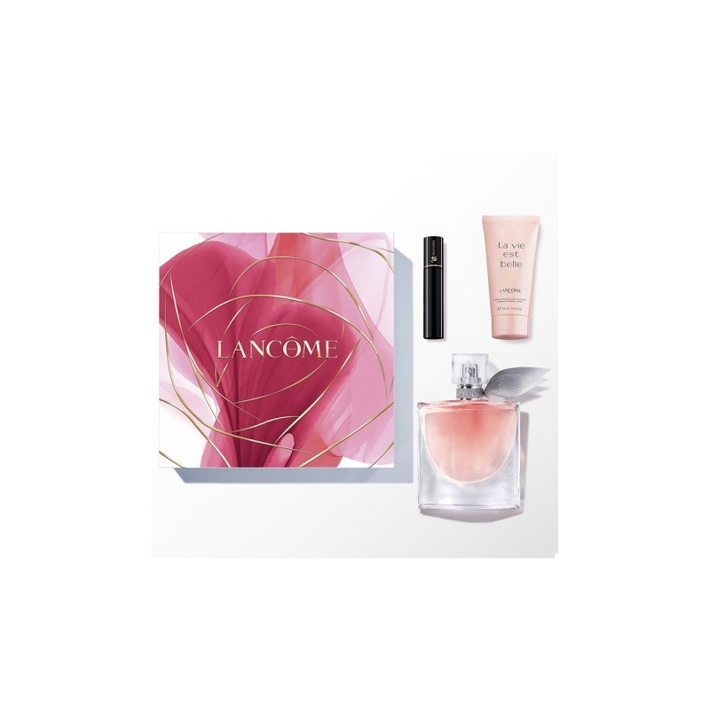 COFFRET EAU DE PARFUM FEMME LANCOME  LA VIE EST BELLE + MASCARA HYPNOE - LANCOME