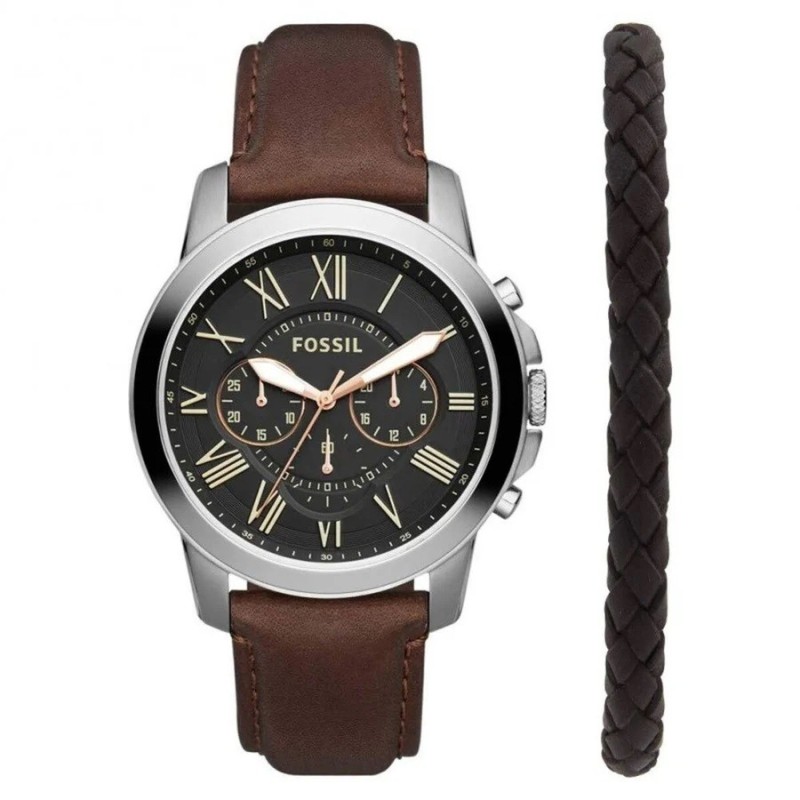 Montre Homme FOSSIL chronographe  FS5390SET - Fossil