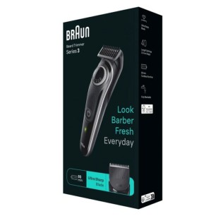 Rasoir Tondeuse BRAUN  À BARBE RECHARGEABLE BT3440 - BRAUN