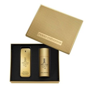 Coffret Eau de Toilette Homme PACO RABANNE  ONE MILLION EAU DE TOILETTE 100ML+ DÉODORANT 150ML - PACO RABANNE