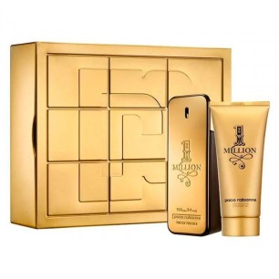 Coffret Eau de Toilette Homme PACO RABANNE  1 MILLION  EAU DE TOILETTE 100 ML+ GEL DOUCHE - PACO RABANNE