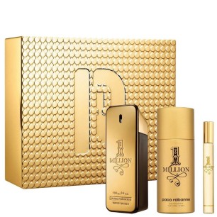 Coffret Eau de Toilette Homme PACO RABANNE  1 MILLION EAU DE TOILETTE 3PCS - PACO RABANNE