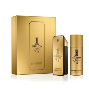 Coffret Eau de Toilette Homme PACO RABANNE  1 MILLION EAU DE TOILETTE 100ML + DEODORANT 150ML - PACO RABANNE