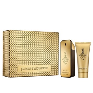 Coffret Eau de Toilette Homme PACO RABANNE  1 MILLION 100ML EAU DE TOILETTE + 100ML SHOWERGEL - PACO RABANNE