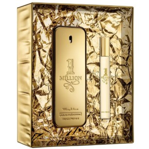 Coffret Eau de Toilette Homme PACO RABANNE  1M XMAS EDT 100 + MG10 - PACO RABANNE