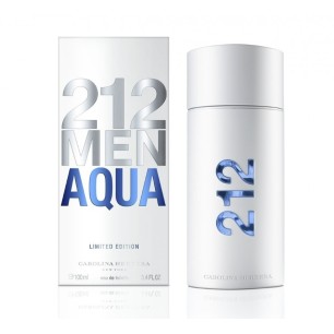 Eau de Toilette Homme CAROLINA HERRERA  212  AQUA LIMITED EDITION 100ML - CAROLINA HERRERA