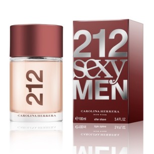 Lotion CAROLINA HERRERA  212 SEXY MEN AFTERSHAVE 100ML - CAROLINA HERRERA