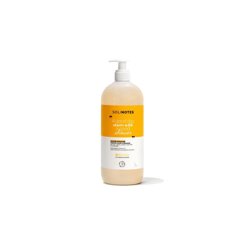 Gel Douche Solinotes paris  FLEUR D'ORANGER 1L - Solinotes paris