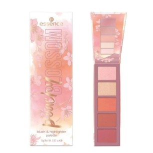 Palette ESSENCE  PEACHY BLOSSOM BLUSH ET HIGHLIGHTER - ESSENCE