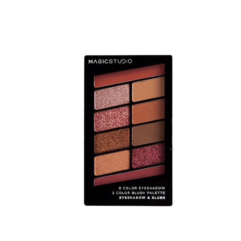 Palette magic studio EYESHADOW 9 COLORS & BLUSH 2 COLORS - magic studio