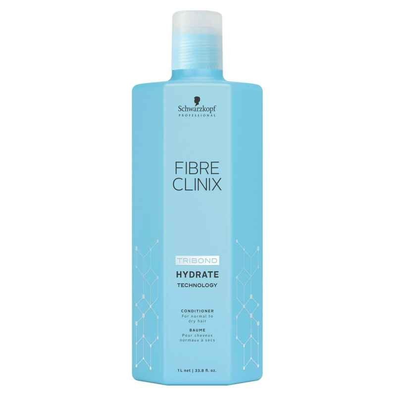 Après Shampoing Schwarzkopf  HYDRATANT FIBRE CLINIX 1L - Schwarzkopf