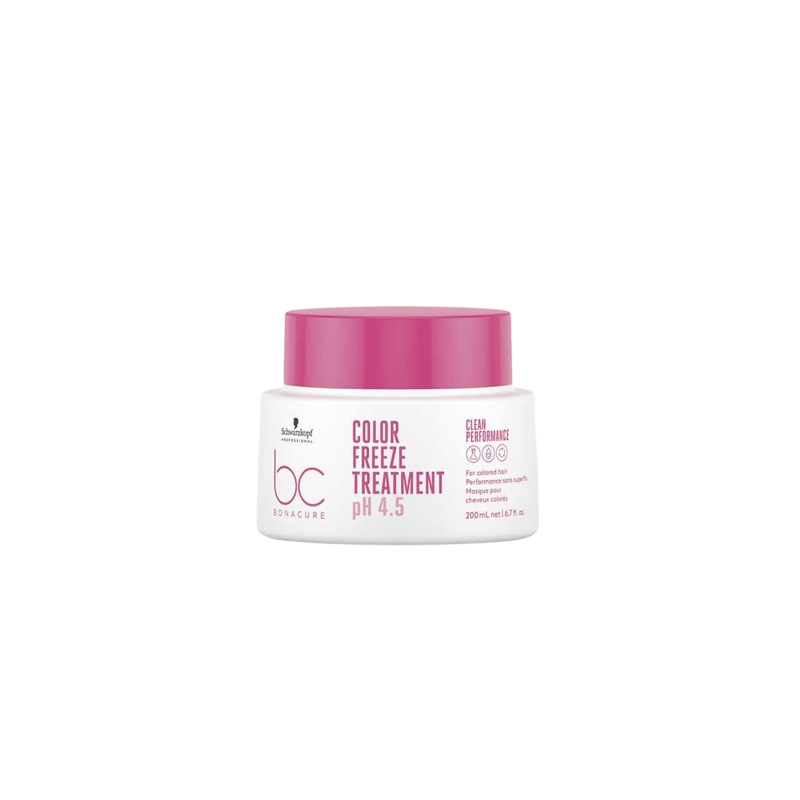 Masque Cheveux Schwarzkopf  BONACURE PH 4.5 TRAITEMENT COLOR FREEZE 200 ML - Schwarzkopf