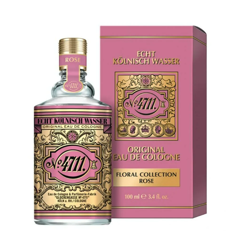 Eau de cologne Femme 4711 ROSE 100ML - 4711