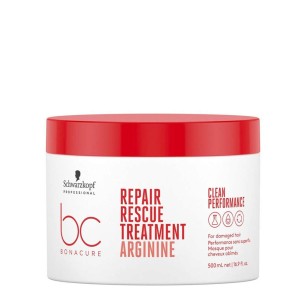 Masque Cheveux Schwarzkopf  BONACURE REPAIR RESCUE TREATMENT ARGININE 500ML - Schwarzkopf