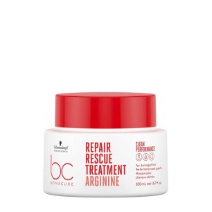 Masque Cheveux Schwarzkopf  BONACURE REPAIR RESCUE TREATMENT ARGININE 200ML - Schwarzkopf