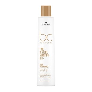 Shampooing Schwarzkopf  BONACURE TIME RESTORE SHAMPOO Q10+ 250ML - Schwarzkopf