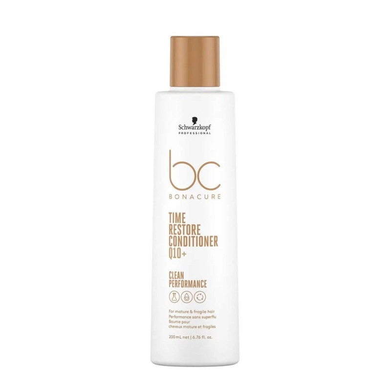 Après Shampoing Schwarzkopf  BONACURE TIME RESTORE Q10+ 200ML - Schwarzkopf