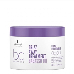 Masque Cheveux Schwarzkopf  BONACURE FRIZZ AWAY TREATMENT 500ML - Schwarzkopf