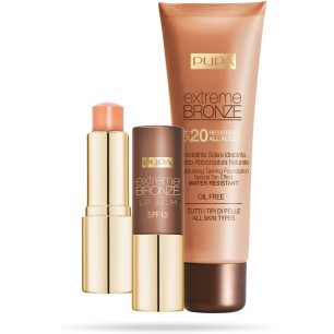 Coffret PUPA FOND DE TEINT SPF50 + BRONZER - PUPA