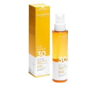 Huile CLARINS PROTECTION SOLAIRE CORPS/CHEVEUX EN SPRAY UVA/UVB 30 - CLARINS