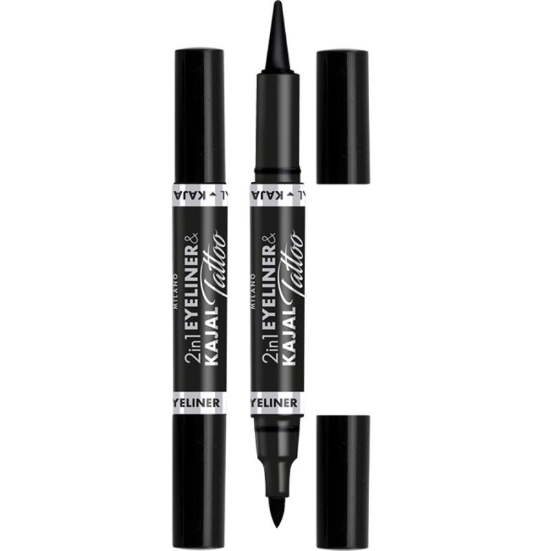 Eyeliner DEBORAH 2-EN-1 & KAJAL TATTOO NOIR - DEBORAH