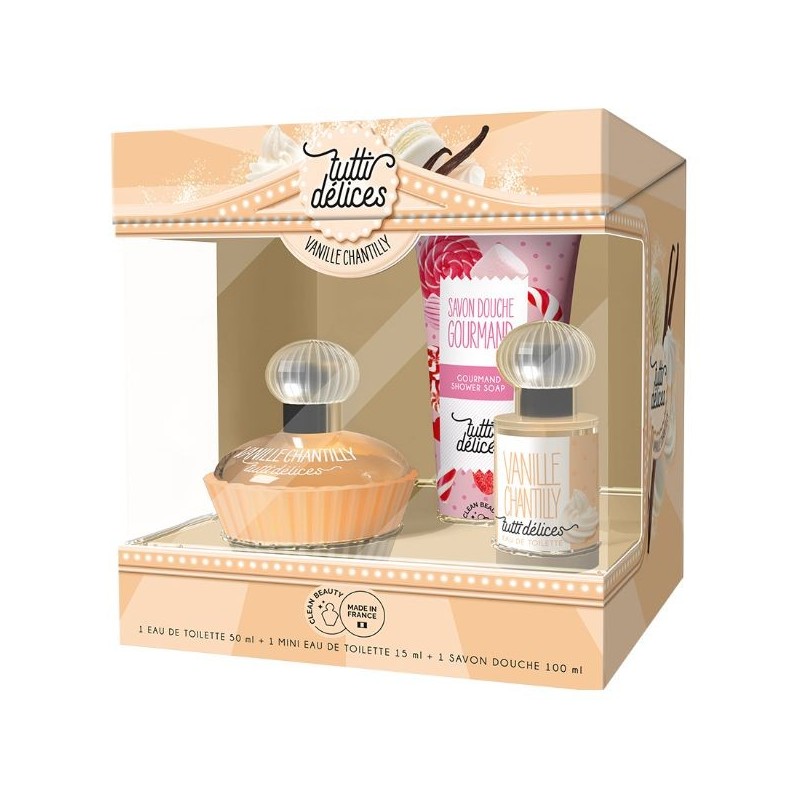 Coffret Eau de Toilette Enfant Tutti Délices  VANILLE CHANTILLY - Tutti Délices