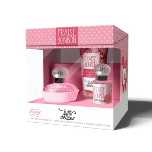 Coffret Eau de Toilette Enfant Tutti Délices  FRAISE BONBON - Tutti Délices